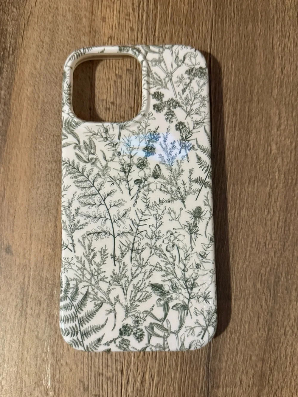 NWOT Casely Mag Safe Sage Garden Green Floral iPhone Case - 16 Pro Max